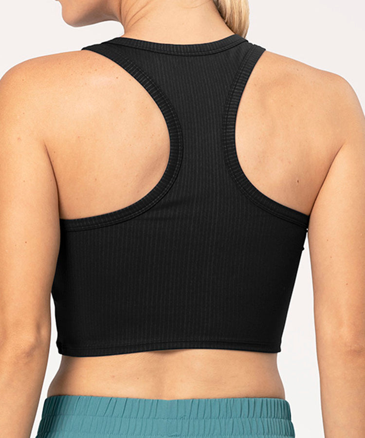 Novel Crop Fitted Tank Top Lemifit